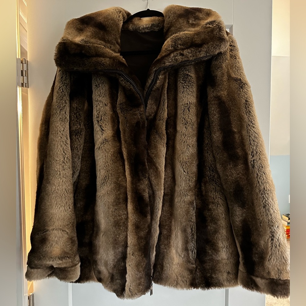 Mob Wife Aesthetic Fur Coat